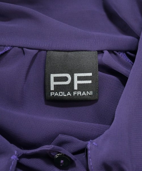 PF by PAOLA FRANI（ピーエフ　バイ　パオラフラーニ）ブラウス 紫 サイズ:40(M位) レディース/2200703537089