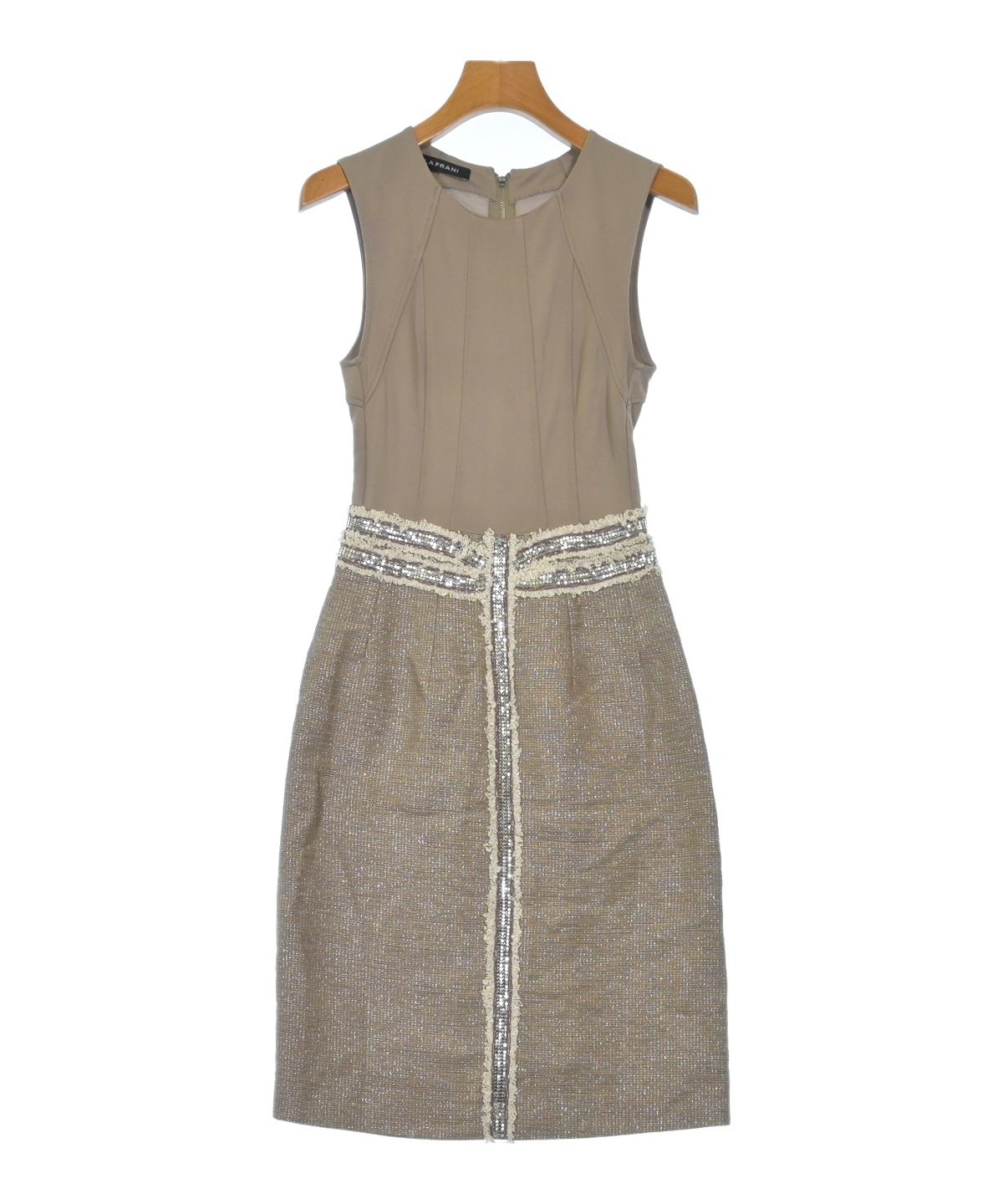 パオラフラーニ　ワンピース PAOLA FRANI（パオラ フラーニ）ワンピース グレー サイズ:36(XS位