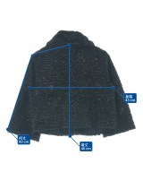 PAOLA FRANI（パオラ　フラーニ）カジュアルジャケット 黒 サイズ:38(S位) レディース/2200645984309