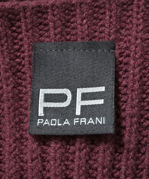 PAOLA FRANI（パオラ　フラーニ）カーディガン 赤 サイズ:44(L位) レディース/2200716841012