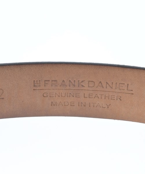 FRANK DANIEL（フランクダニエル）ベルト 茶 サイズ:80/32 メンズ/2200637517058