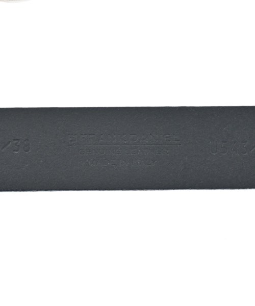 FRANK DANIEL（フランクダニエル）ベルト 黒 サイズ:95/38 メンズ/2200644459112