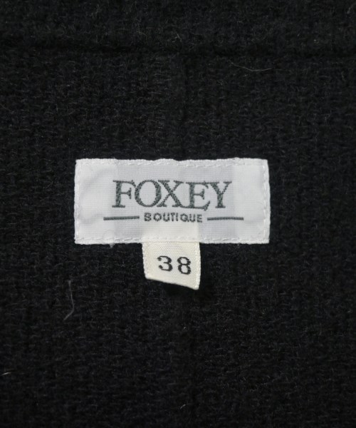 FOXEY BOUTIQUE（フォクシーブティック）カーディガン 黒 サイズ:38(M位) レディース/2200633511012
