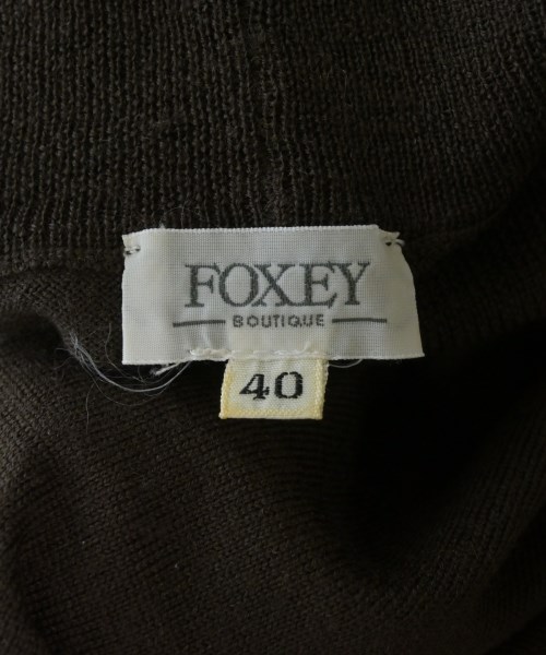 FOXEY BOUTIQUE（フォクシーブティック）ニット・セーター 茶 サイズ:40(M位) レディース/2200606960083