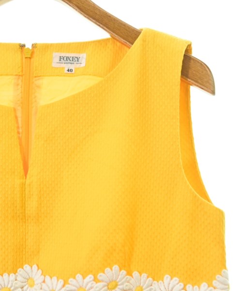FOXEY BOUTIQUE（フォクシーブティック）ワンピース 黄 サイズ:40(M位) レディース/2200610720116