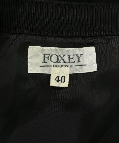 FOXEY BOUTIQUE（フォクシーブティック）ひざ丈スカート 黒 サイズ:40(M位) レディース/2200674597112