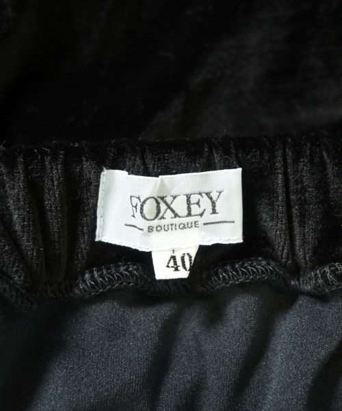 FOXEY BOUTIQUE（フォクシーブティック）ひざ丈スカート 黒 サイズ:40(M位) レディース/2200692979105