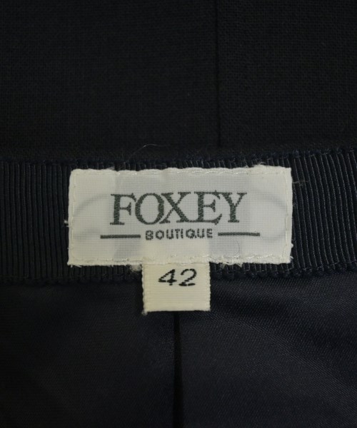 FOXEY BOUTIQUE（フォクシーブティック）ひざ丈スカート 紺 サイズ:42(M位) レディース/2200698765368