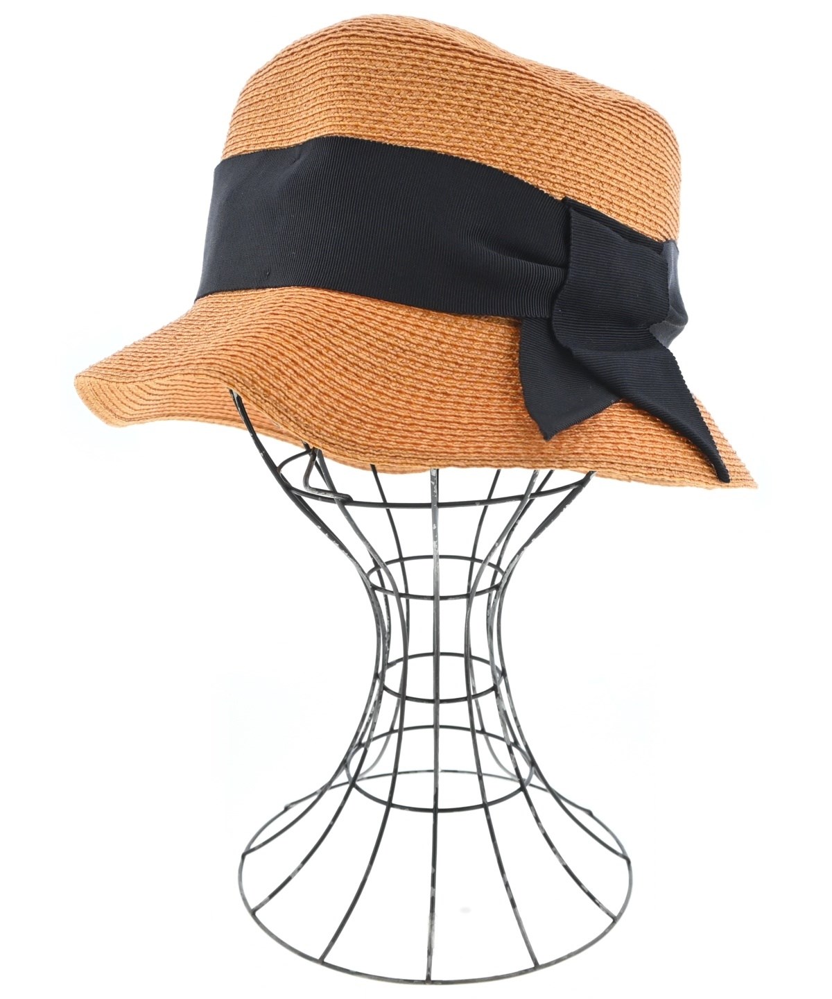 Robin222専用☆美品FOXEY BOUTIQUEフォクシー　ストローハット FOXEY BOUTIQUE（フォクシーブティック）ストローハット 茶 サイズ