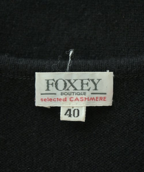 FOXEY BOUTIQUE（フォクシーブティック）ベスト/ノースリーブ 黒 サイズ:40(M位) レディース/2200706986044