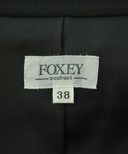 FOXEY BOUTIQUE（フォクシーブティック）テーラードジャケット 黒 サイズ:38(M位) レディース/2200707464015