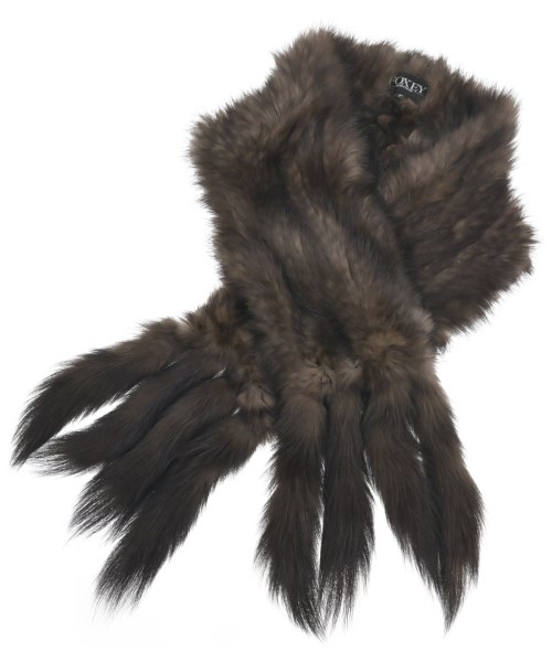 FOXEY BOUTIQUE(フォクシーブティック)マフラー 茶 サイズ:F/2200672044014