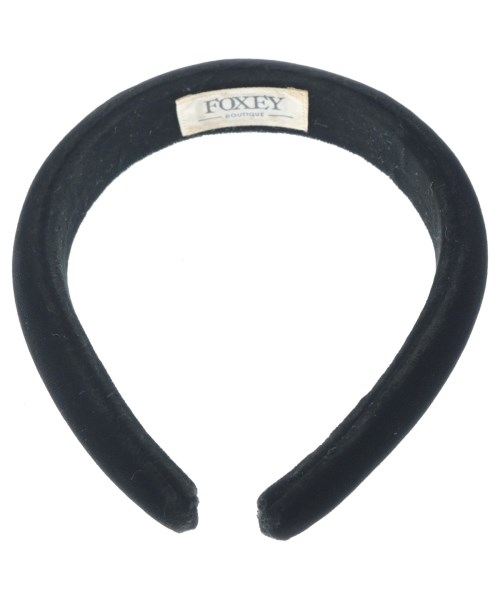 FOXEY BOUTIQUE（フォクシーブティック）ヘアアクセサリー 黒 サイズ:- レディース/2200735717046
