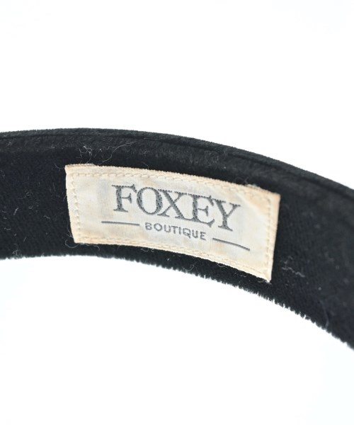 FOXEY BOUTIQUE（フォクシーブティック）ヘアアクセサリー 黒 サイズ:- レディース/2200735717046