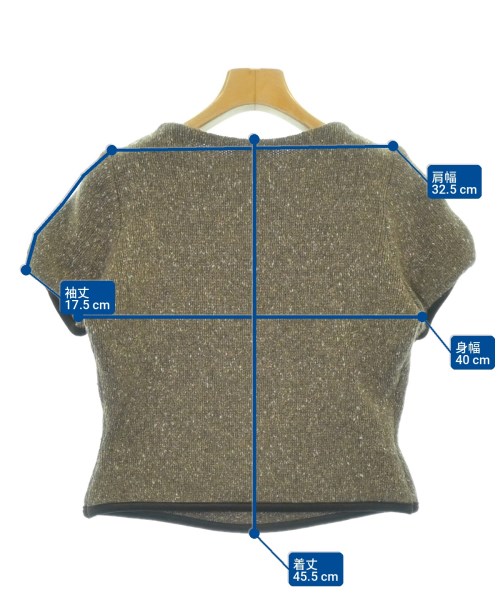 FOXEY BOUTIQUE（フォクシーブティック）ニット・セーター 茶 サイズ:40(M位) レディース/2200720583106