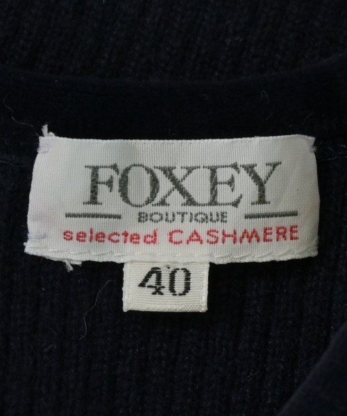 FOXEY BOUTIQUE（フォクシーブティック）ニット・セーター 紺 サイズ:40(M位) レディース/2200720583120