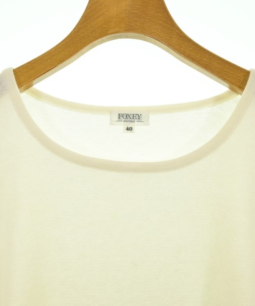 FOXEY BOUTIQUE（フォクシーブティック）ニット・セーター 白 サイズ:40(M位) レディース/2200722657072