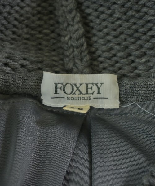 FOXEY BOUTIQUE（フォクシーブティック）カーディガン グレー サイズ:38(S位) レディース/2200718761035