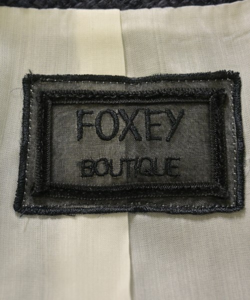 FOXEY BOUTIQUE（フォクシーブティック）カジュアルジャケット 紺 サイズ:40(M位) レディース/2200721350158