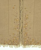 FOXEY BOUTIQUE（フォクシーブティック）ノーカラージャケット ベージュ サイズ:42(M位) レディース/2200721350462