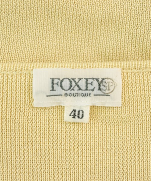 FOXEY BOUTIQUE（フォクシーブティック）カーディガン 黄 サイズ:40(M位) レディース/2200687282159