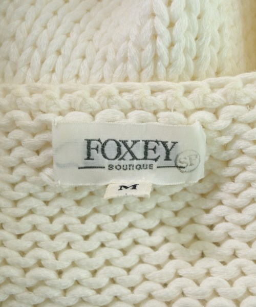 FOXEY BOUTIQUE（フォクシーブティック）カーディガン 白 サイズ:M レディース/2200691926025