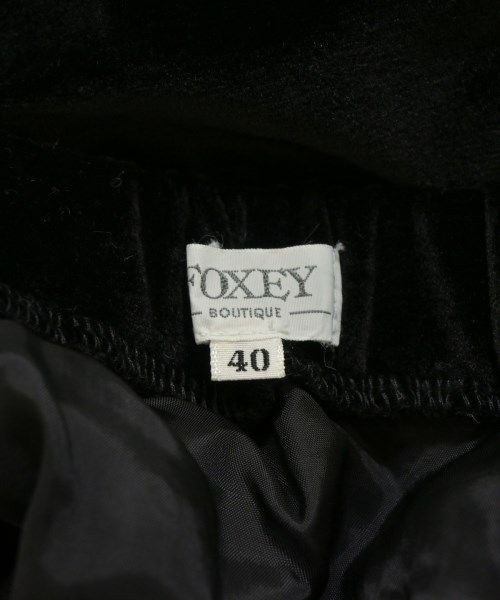 FOXEY BOUTIQUE（フォクシーブティック）ひざ丈スカート 黒 サイズ:40(M位) レディース/2200691926070