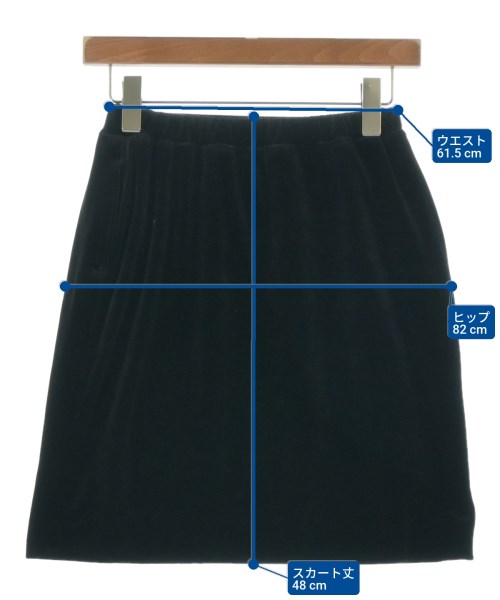 FOXEY BOUTIQUE（フォクシーブティック）ひざ丈スカート 黒 サイズ:40(M位) レディース/2200691926070