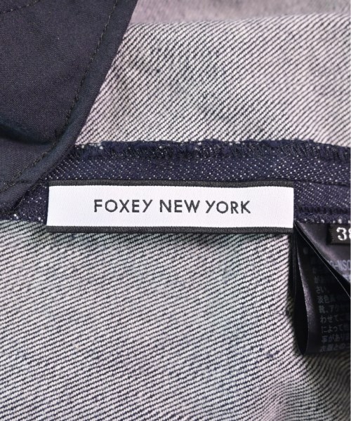 FOXEY NEWYORK（フォクシーニューヨーク）ワンピース 紺 サイズ:38(S位) レディース/2200359630035