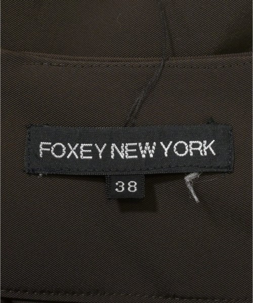 FOXEY NEWYORK（フォクシーニューヨーク）ひざ丈スカート 茶 サイズ:38(S位) レディース/2200635445148