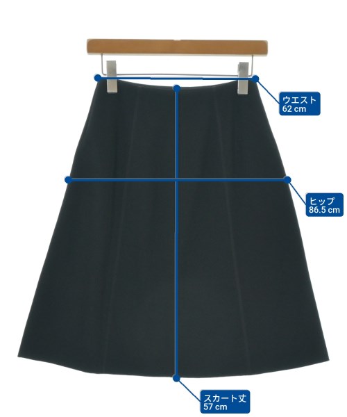 FOXEY NEWYORK（フォクシーニューヨーク）ひざ丈スカート 黒 サイズ:38(M位) レディース/2200635445155