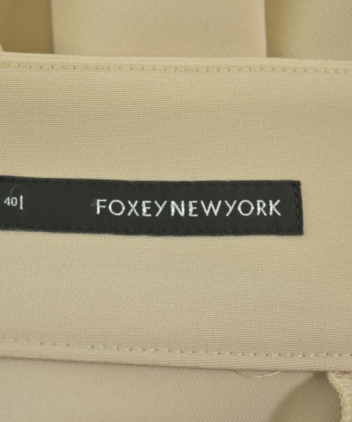 FOXEY NEWYORK（フォクシーニューヨーク）ひざ丈スカート ベージュ サイズ:40(M位) レディース/2200638564037