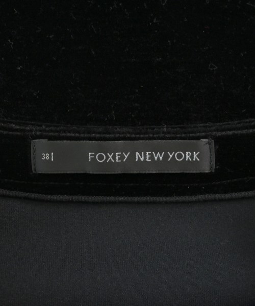FOXEY NEWYORK（フォクシーニューヨーク）Tシャツ・カットソー 黒 サイズ:38(S位) レディース/2200639243054