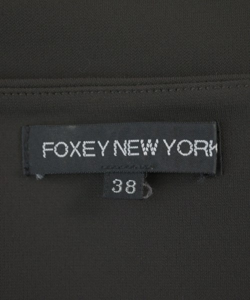 FOXEY NEWYORK（フォクシーニューヨーク）ブラウス 茶 サイズ:38(S位) レディース/2200639243122