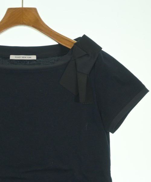 FOXEY NEWYORK（フォクシーニューヨーク）Tシャツ・カットソー 紺 サイズ:38(S位) レディース/2200641554032