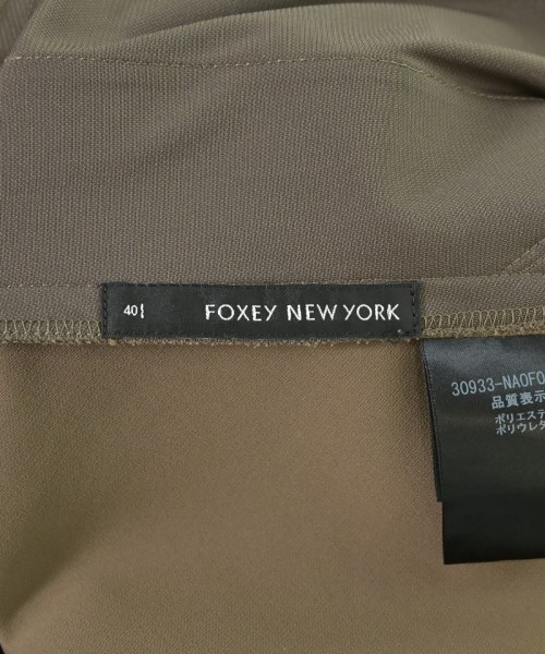 FOXEY NEWYORK（フォクシーニューヨーク）ワンピース 茶 サイズ:40(M位) レディース/2200644236034