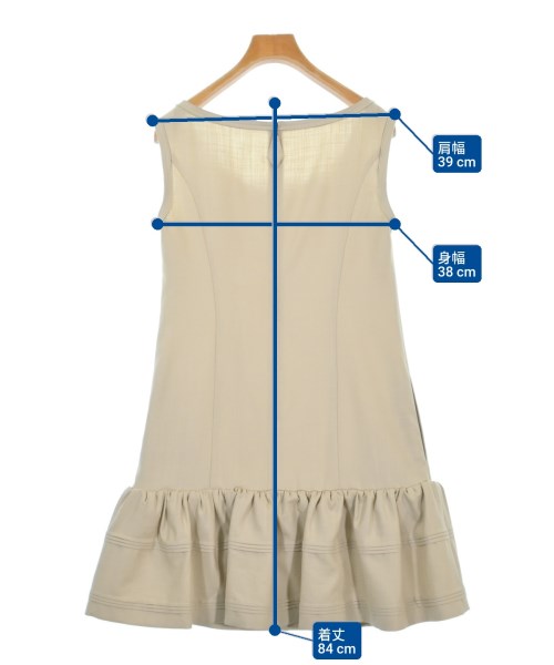 FOXEY NEWYORK（フォクシーニューヨーク）ワンピース ベージュ サイズ:38(S位) レディース/2200622448015