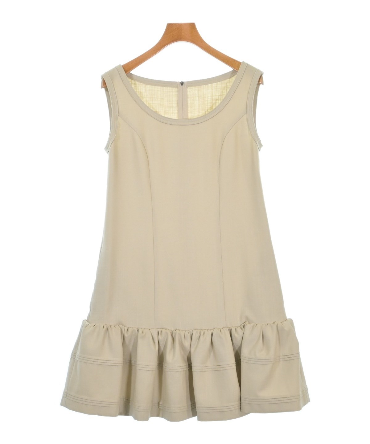 FOXEY NEWYORK（フォクシーニューヨーク）ワンピース ベージュ サイズ