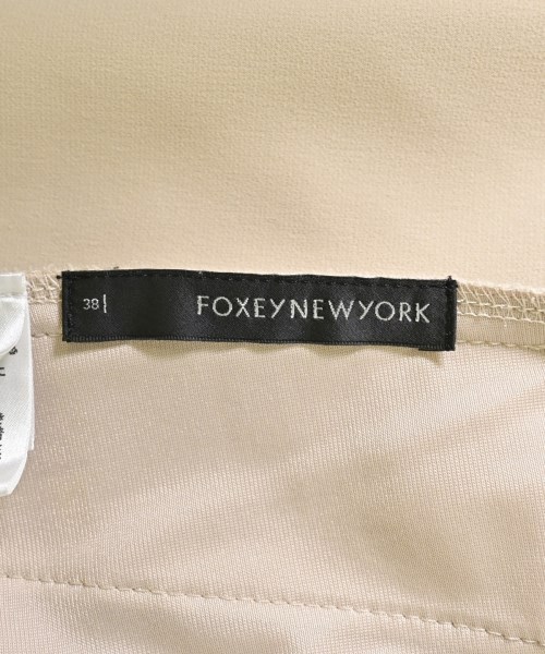 FOXEY NEWYORK（フォクシーニューヨーク）ワンピース ベージュ サイズ:38(S位) レディース/2200615126067