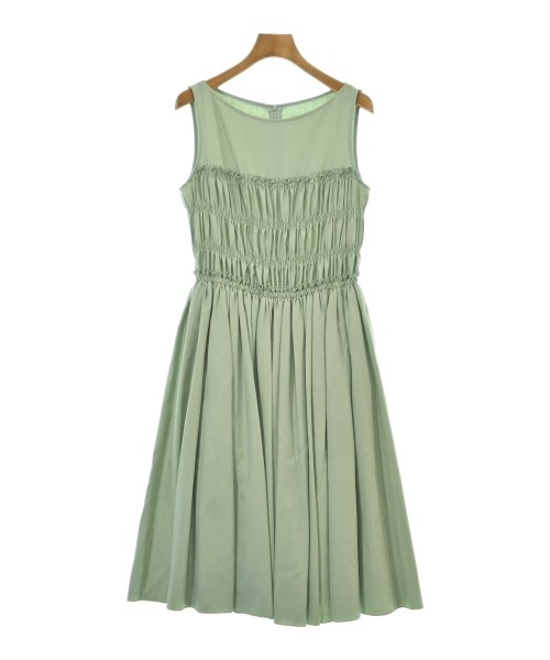 極美品 フォクシーFOXEY NEWYORK グリーン ワンピース 38 FOXEY NEWYORK（フォクシーニューヨーク）ワンピース 緑 サイズ:38(M位