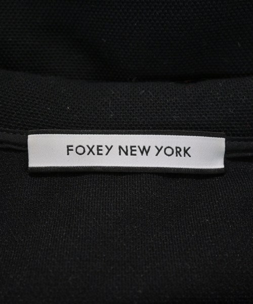 FOXEY NEWYORK（フォクシーニューヨーク）ポロシャツ 黒 サイズ:38(S位) レディース/2200626774035