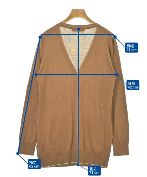 FOXEY NEWYORK（フォクシーニューヨーク）カーディガン ベージュ サイズ:40(M位) レディース/2200620387163