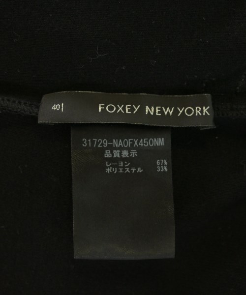 FOXEY NEWYORK（フォクシーニューヨーク）ワンピース 黒 サイズ:40(M位) レディース/2200610924033