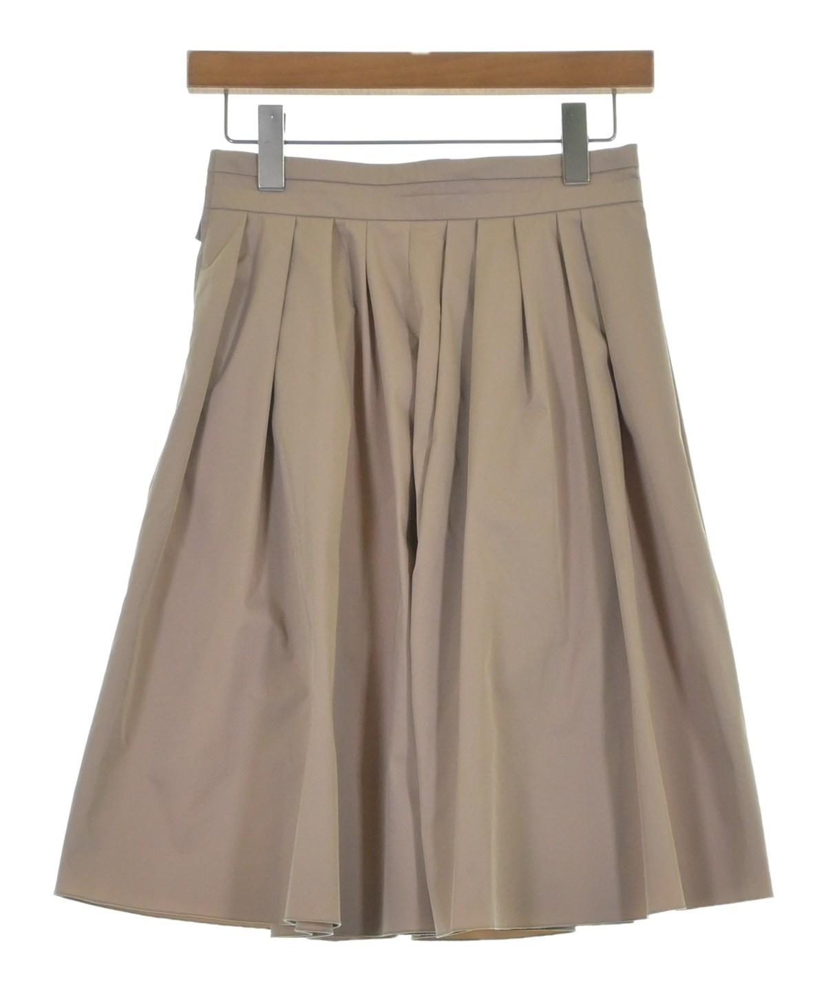 FOXEY NEWYORK（フォクシーニューヨーク）ひざ丈スカート 茶 サイズ:40