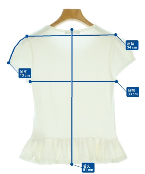 FOXEY NEWYORK（フォクシーニューヨーク）Tシャツ・カットソー 白 サイズ:38(S位) レディース/2200672811036