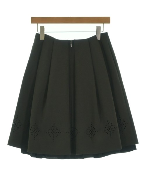 FOXEY NEWYORK（フォクシーニューヨーク）ひざ丈スカート 茶 サイズ:38(S位) レディース/2200673501028