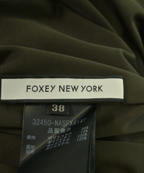 FOXEY NEWYORK（フォクシーニューヨーク）ひざ丈スカート 茶 サイズ:38(S位) レディース/2200673501028