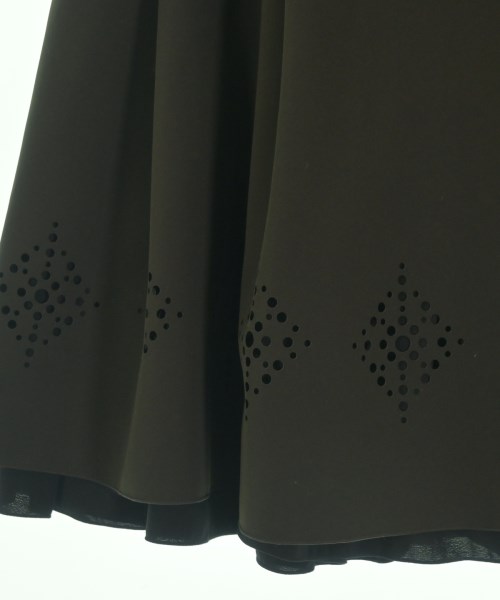 FOXEY NEWYORK（フォクシーニューヨーク）ひざ丈スカート 茶 サイズ:38(S位) レディース/2200673501028