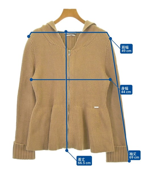 FOXEY NEWYORK（フォクシーニューヨーク）カーディガン ベージュ サイズ:40(M位) レディース/2200671972134