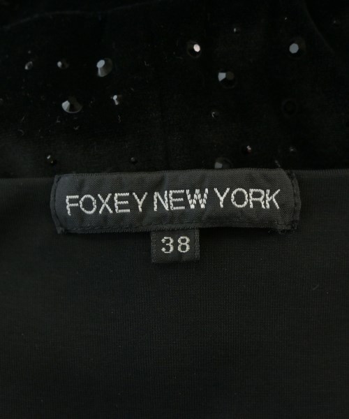 FOXEY NEWYORK（フォクシーニューヨーク）ワンピース 黒 サイズ:38(S位) レディース/2200676815016